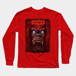 Red King Scar Kong (scratches) Long Sleeve T-Shirt